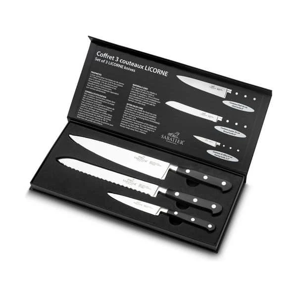 Licorne Knivsæt - 3 Dele 4 Licorne Knivsæt - 3 Dele - Billede 2