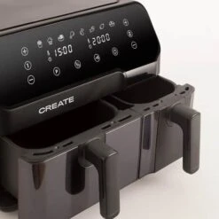 Dobbelt Airfryer -Køkkengrej Discountbutik 3990 eab04862 736e 4fc3 906d 91283183fd45