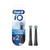 Oral B IO Ultimate Clean Black Tandbørstehove - 2 Stk.